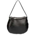 Bolsa de Mão Em Couro Preta J.Gean 
