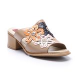 Sandália Margot em Couro cor Flamingo J.Gean 