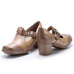 Sapato Galeany Médio em Couro cor Deserto J.Gean 