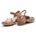 Sapato New Kelly em Couro cor Deserto J.Gean