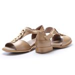 Sandália New Alexia em Couro cor Deserto J.Gean 