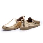 Tênis Barcelona em Couro cor Ouro J.Gean 