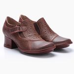 Sapato New Kelly em Couro cor Bordo J.Gean 