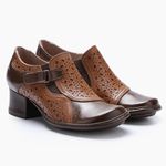 Sapato New Kelly em Couro cor Coffe J.Gean 