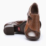 Sapato New Kelly em Couro cor Coffe J.Gean 