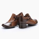 Sapato New Kelly em Couro cor Coffe J.Gean 