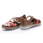 Sapatilha New Nina em Couro cor Sued J.Gean 