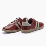 Tênis Feminino Barcelona em Couro cor Wine J.Gean 