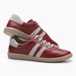 Tênis Feminino Barcelona em Couro cor Wine J.Gean 