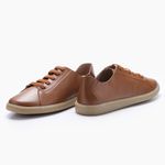 Tênis Barcelona em Couro cor Camel J.Gean 