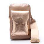 Bolsa Feminina Em Couro Nude J.Gean 