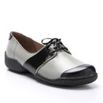 Sapatilha Vitore em Couro cor Cinza J.Gean 