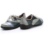 Sapatilha Vitore em Couro cor Cinza J.Gean 