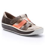 Sapatilha Salomé Wave em Couro cor Café J.Gean 