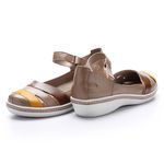 Sapatilha New Jade em Couro Cor Fendi J.Gean 