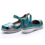 Sapatilha New Jade em Couro Cor Agata J.Gean 