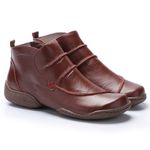Bota Em Couro Vitore MAHOGANY J.Gean