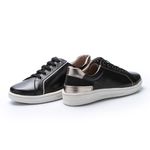 Tênis Feminino Madrid em Couro cor Preto J.Gean