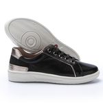 Tênis Feminino Madrid em Couro cor Preto J.Gean