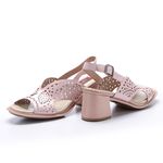 Sandália Lolly B em Couro cor Lilac J.Gean 