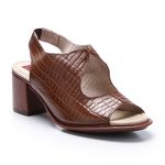 Sandália Lolly B em Couro cor Mustang J.Gean 