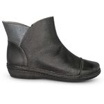 Bota Feminina New Nina em Couro Preto J.Gean 