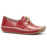 Sapatilha Wave Feminina em Couro Scarlet J.Gean 