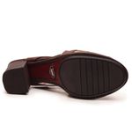 Sandália Giovana em Couro cor Coffee J.Gean