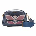 Bolsa Feminina Em Couro Darkblue J.Gean 