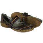 Sapatilha Vitore Coffee em Couro cor Coffee J.Gean 