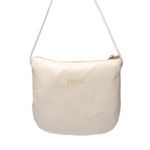Bolsa transversal ou Tiracolo Feminina de Couro Cor Ice J.Gean.