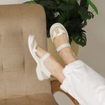 Sapatilha Feminina Exclusiva Em Couro Diamante J.gean