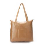 Bolsa Feminina Artesanal de Couro cor castanho J.Gean cod. GB0015 