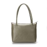 Bolsa de Couro Legítimo cor Olive Tamanho Médio J.Gean cod. MB0005 