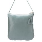 Bolsa transversal ou Tiracolo Feminina de Couro Cor Jeans J.gean 