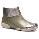 Bota Feminina em Couro Militar J.Gean CM0039 
