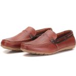 Mocassim Masculino Em Couro Cor Mogno Caribe Kéffor