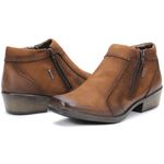 Bota Masculina Country Em Couro Castor Kéffor Arizona Country