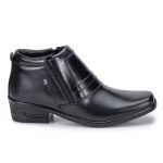 Bota Masculina Social Country de Couro Zíper Arizona Country Preto