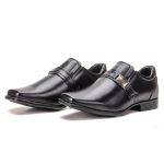 Sapato Masculino De Couro Executivo Preto Macio Metropole New