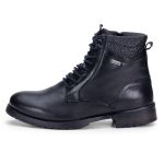 Coturno Masculino de Couro Preto Ranger