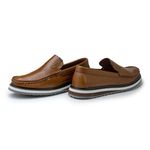 Mocassim Loafer Oasis em Couro - Whisky