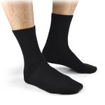 KIT 3 Pares de Meia Masculina Cano Longo - Preto