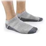 Meia Masculina Casual Confort - Cinza