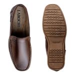 Mocassim Masculino Laroche Arpoador em Couro - Café