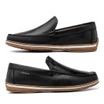 Mocassim Masculino Laroche Arpoador em Couro - Preto