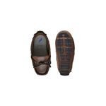 Mocassim Bali Babie de Couro - Brown