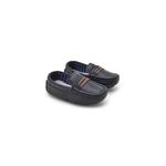 Mocassim Bali Babie de Couro - Marinho