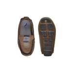 Mocassim Bali Babie de Couro - Brown