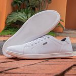 Sapatenis Masculino LRC Cayene - Branco